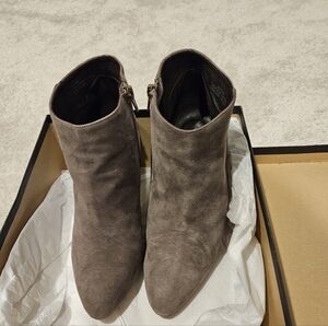 J Crew Metropolitan Suede Ankle Booties